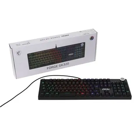KB MSI FORGE GK320 RED US
