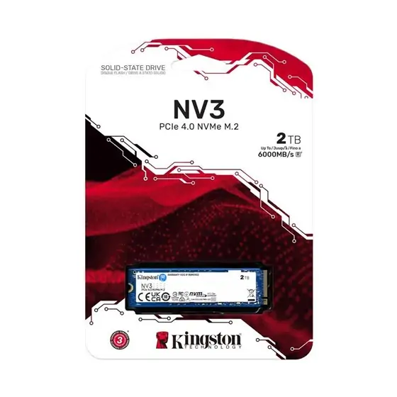 SSD M.2 NVMe 2TB KINGSTON NV3 2280 NVMe PCIEx4