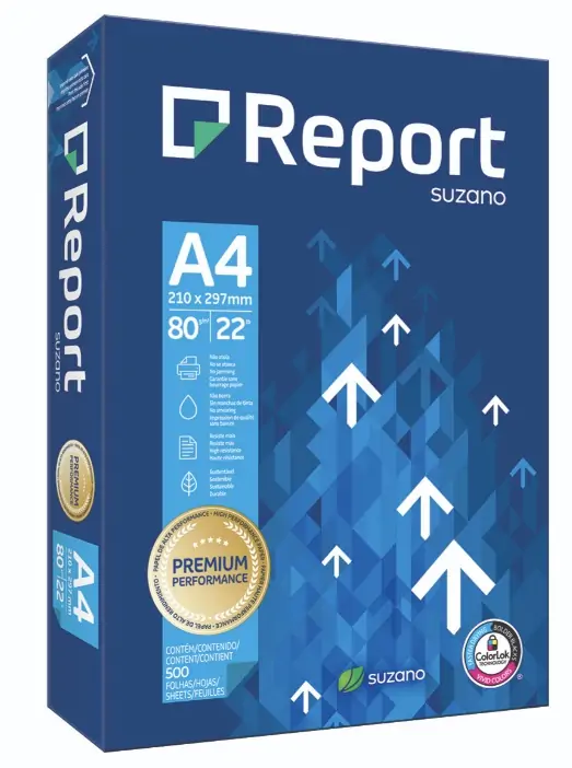 Papir fotokopirni   A4  80gr Report Suzano 500/1