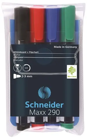 Marker za bijelu ploču i flichart 2-3mm Schneider Maxx 290 4/1