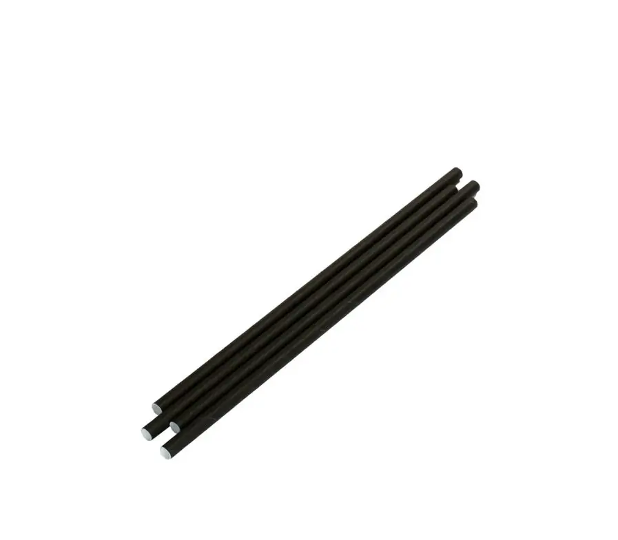 KON. Slamke papirnate 200 x 6 mm 150/1 crne (art.649)