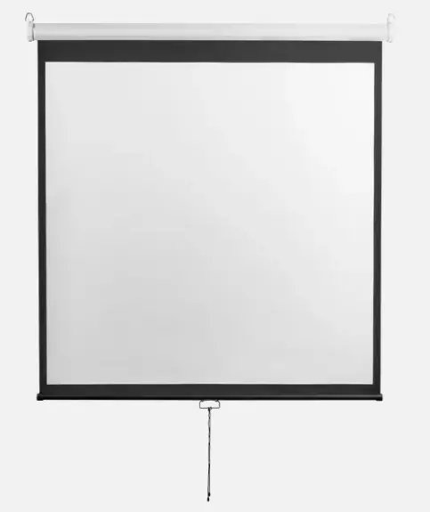 Platno za projektor zidno SBOX PSM-118-2 - 213x213cm