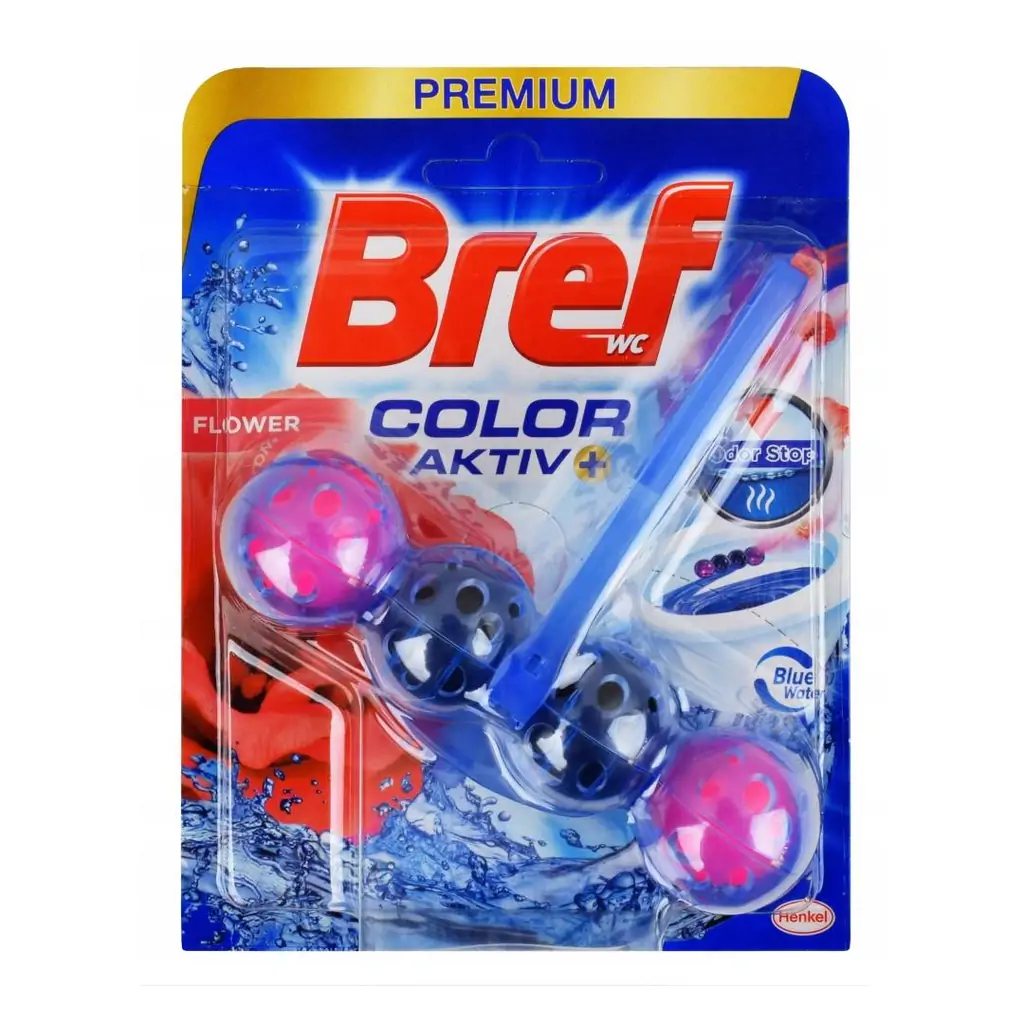 SAN. Osvježivač za wc školjku s košaricom 50g Bref Premium Fresh Flowers