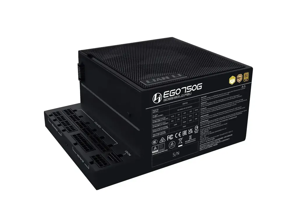 Napajanje 750W Lian Li EDGE EG0750G, 80+ Gold, modular
