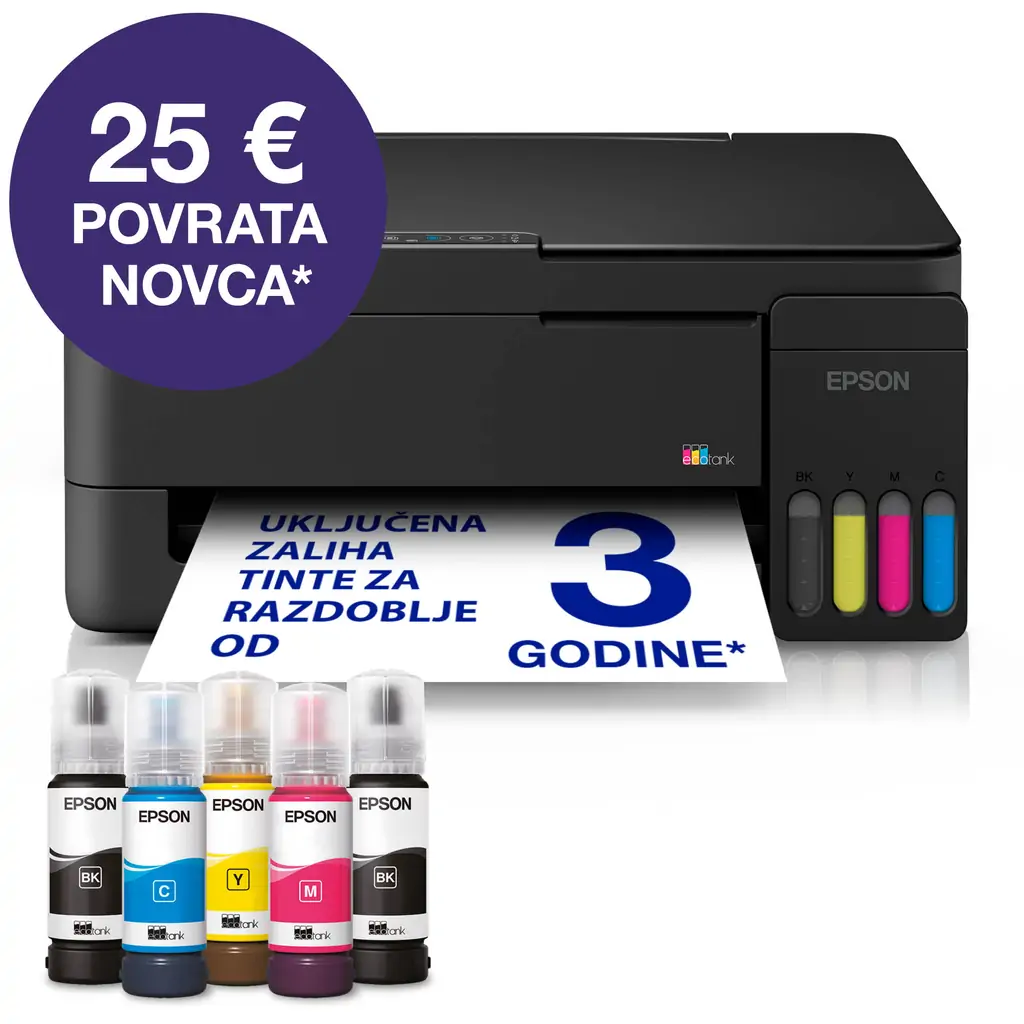 Pisač MFP Epson INK EcoTank L3351, C11CL62411
