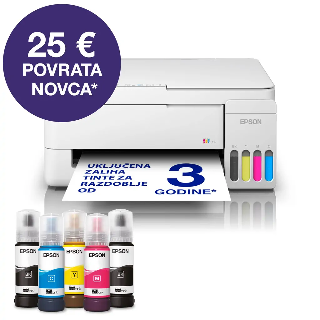 Pisač MFP Epson INK EcoTank L3356, C11CL62412