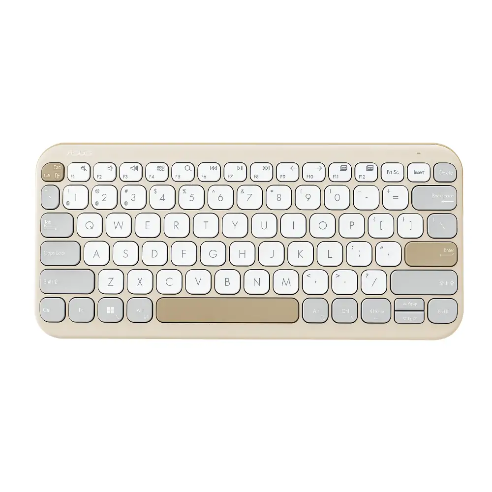 ASUS KW100, bežična tipkovnica, bež