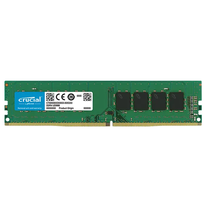 Memorija RAM DDR4  8GB CRUCIAL 3200MHz PC4-25600, 1.2V SR