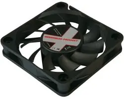 Cooler za kućište XILENCE 60x60x12mm, crni