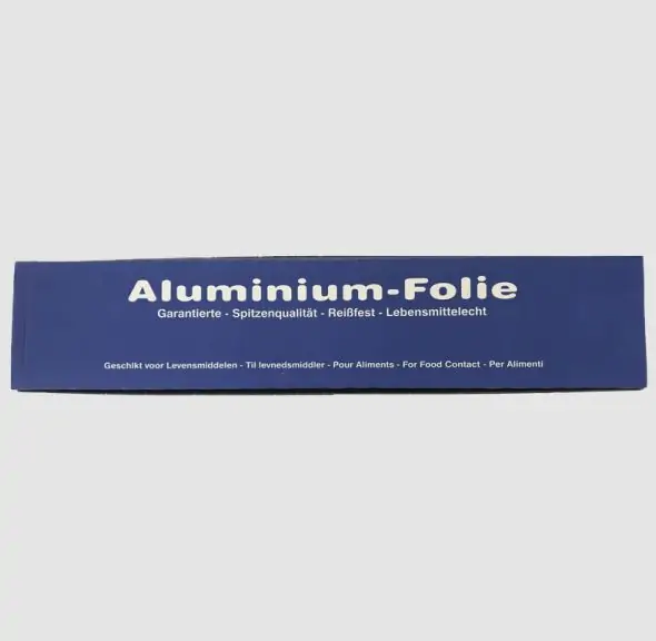 SAN. Folija aluminijska 45cmx150m u kutiji 14my