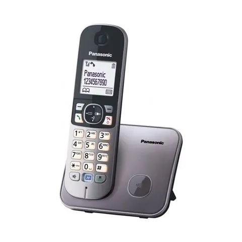 Telefon PANASONIC KX-TG6811FXM bežični - sivi