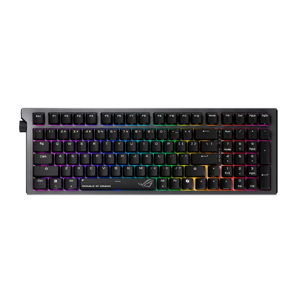 ASUS ROG Strix Morph 96, bež. tipkovnica, crna