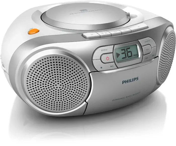 Philips CD Soundmachine TAZ2000S, srebrni