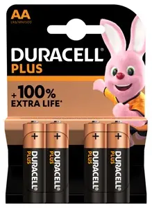 Baterija DURACELL Plus Power AA 4/1