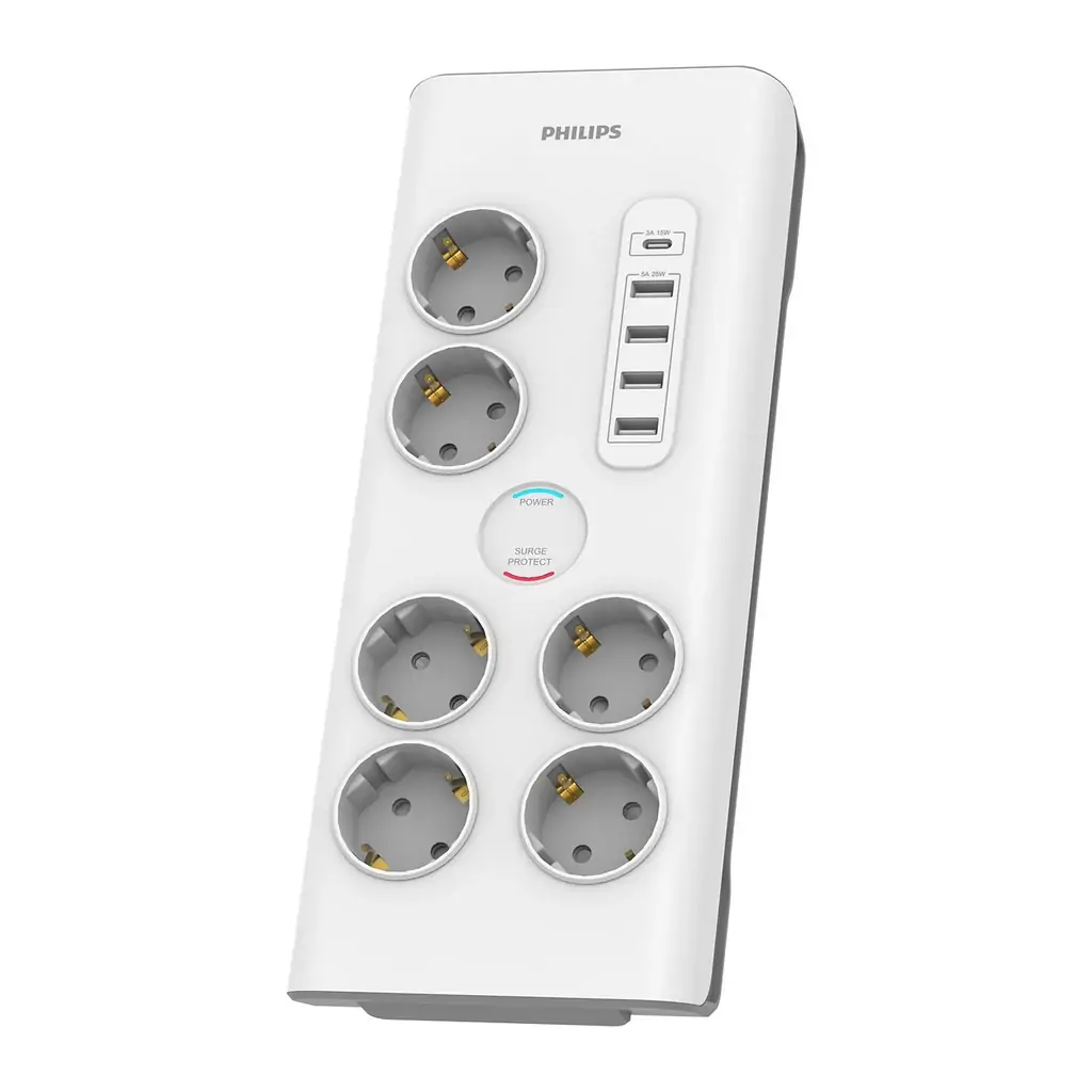 Philips prenaponska zaštita SPN7060WA, 6+4 USB