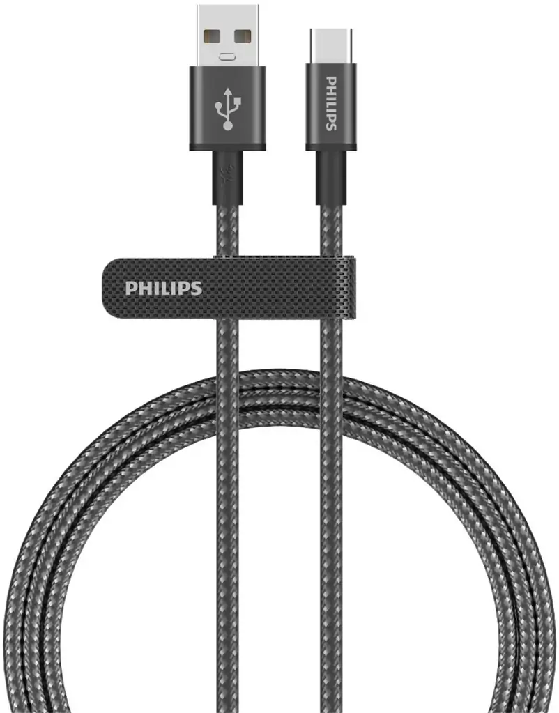 Philips USB-A na USB-C kabel, 2m, 3A, 60W, 480Mbps