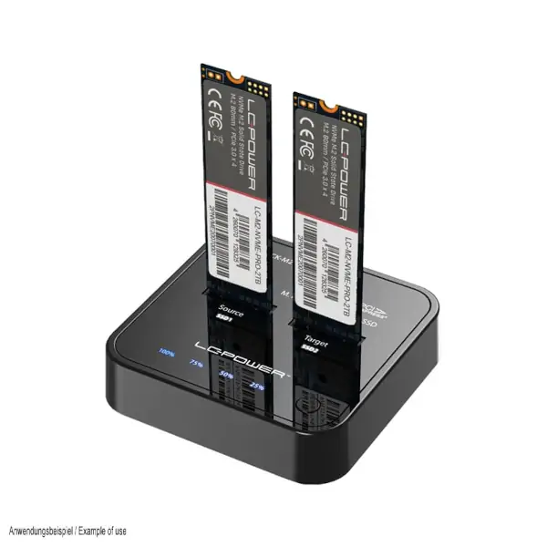 LC-Power dock 2x m.2 NvME v2