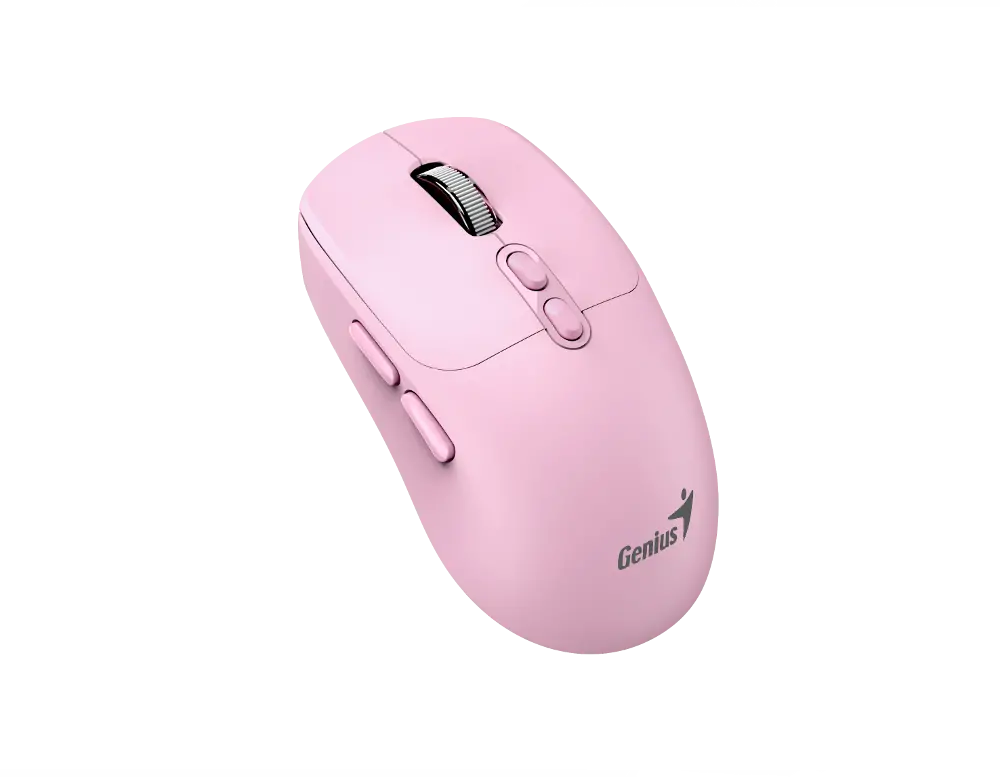 Genius NX-8080S, bežični miš, silent, BT, rozi