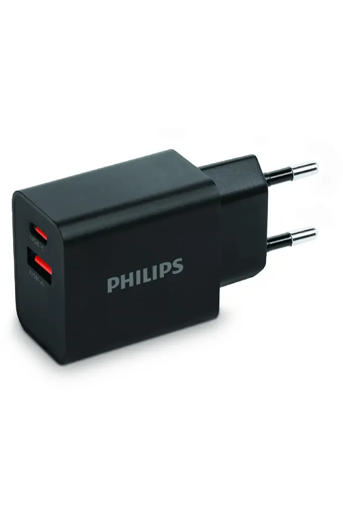 Philips kućni punjač USB-C + USB-A, 20W/18W