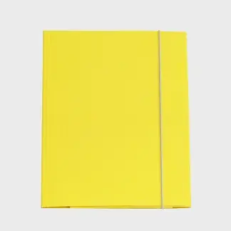 Fascikl s gumicom kartonski A4 25x34,2cm žuti