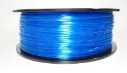 PLA filament 1.75 mm, 1 kg, transparent blue