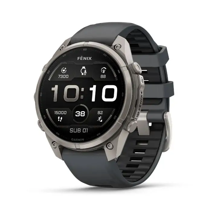 Smart watch GARMIN Fenix 9 PRO 47mm AMOLED  Titanium, Graphite/Black