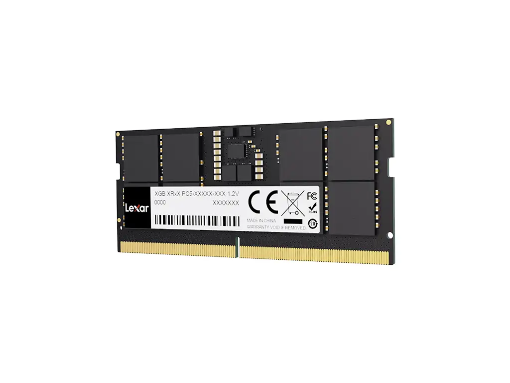 Memorija RAM DDR5 16GB LEXAR SO-DIMM PC5-38400 4800MT/s CL40 1.1V