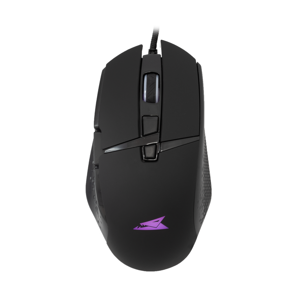 Miš Baracuda BGM-051 RAPTOR crni / 6400 dpi