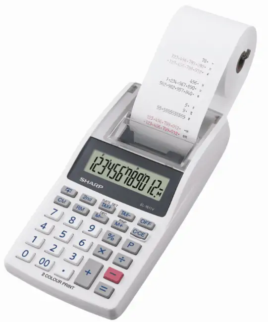 Kalkulator stolni 12 mjesta Sharp EL-1611V bijeli