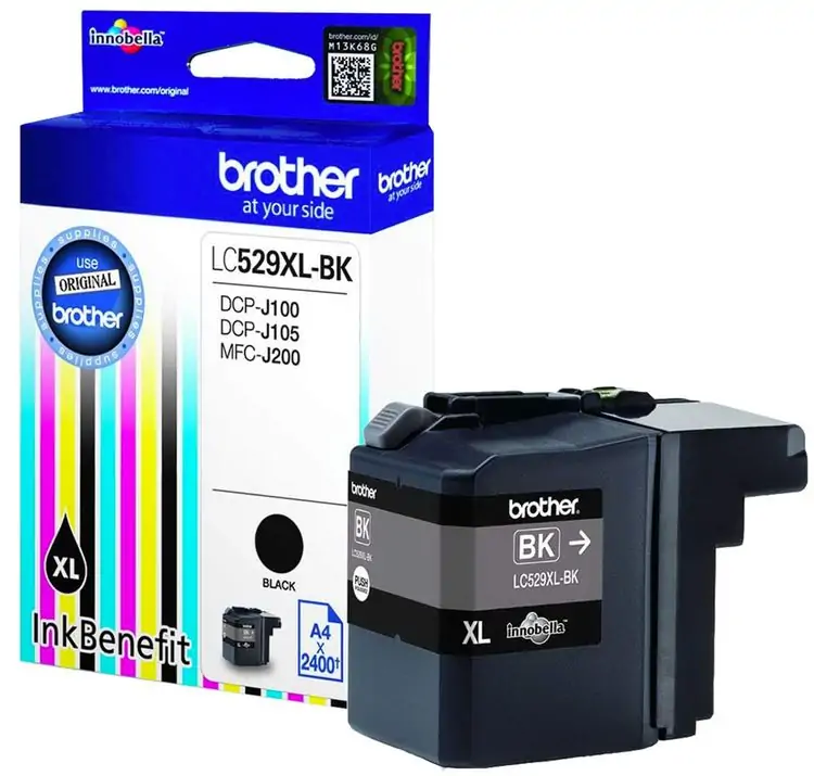 Tinta BROTHER LC-529XL Black