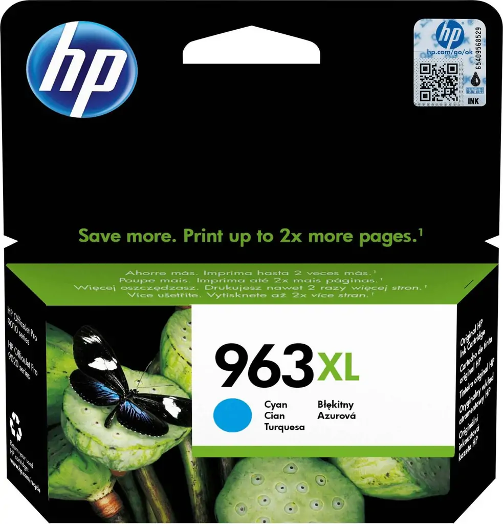 Tinta HP 3JA27AE Cyan No.963XL (MMG)