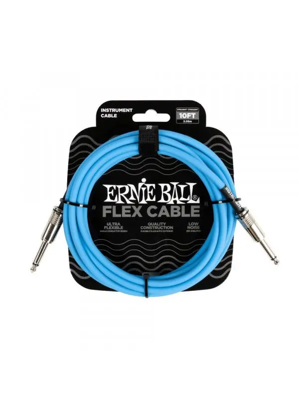 Kabel Instr. Ernie Ball 6412, 3M Blue