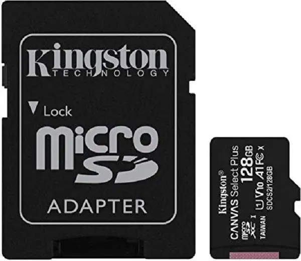 Memorijska kartica Micro Secure Digital 128GB KINGSTON Class10 UHS-I + Adapter