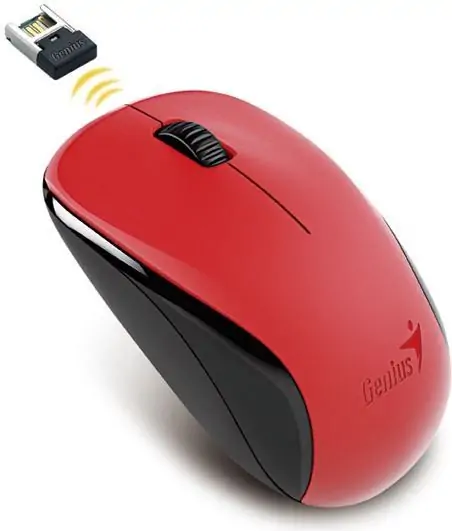 Miš GENIUS NX-7000 BlueEye Wireless - crveni