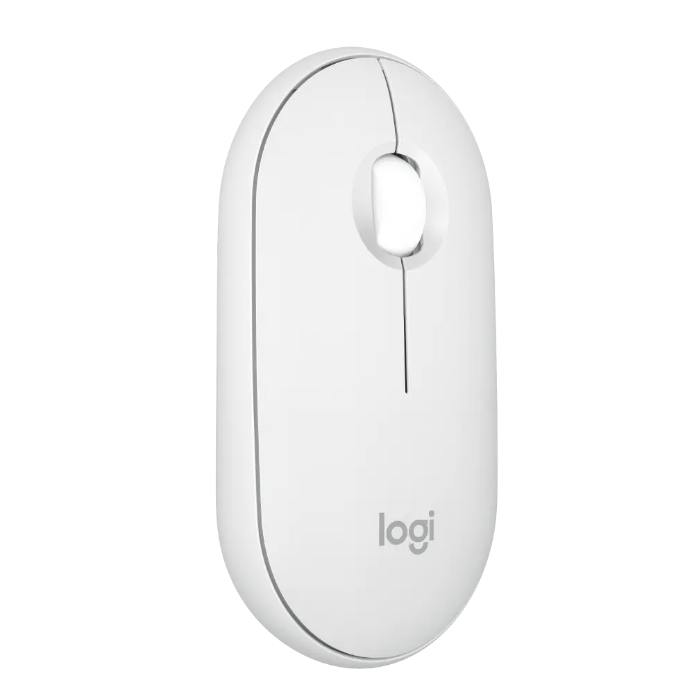 Miš LOGITECH M350s Pebble Mouse 2 Bluetooth - Tonal White