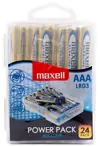 Maxell alkalne baterije LR-3/AAA, 24 komada, box