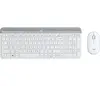 Tipkovnica LOGITECH MK470 Wireless Desktop (tipkovnica+miš) White