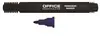 Marker permanentni 1,5-3mm  Office products okrugli vrh crni
