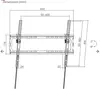 Nosač zidni SBOX PLB-3446T-2 37''-70" 35kg nagibni za LCD televizore