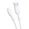 MS CABLE 2.4A fast charging USB-A 2.0-> LIGHTNING, 2m, MS, bijeli