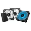 Arctic P12 PWM PST RGB (black) paket od 3 s kontrolerom