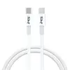 MS CABLE USB-C -> USB-C, PD 100W 1m, bijeli