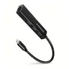 USB HUB AXAGON HMC-GL3A 3x USB-C + Gigabit LAN, 20cm