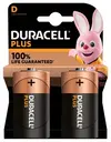 Baterija DURACELL D Plus 2/1