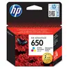Tinta HP CZ102AE Tri-color No.650 (MMG)