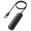 USB HUB 3.0 UGREEN 4-portni USB 3.0 Hub, crni, 1.0m