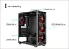 Kućište Midi Tower bez napajanja NaviaTec Master V2 Gaming Case