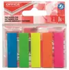 Zastavica 45x12mm 5x25 listova film poluprozirni Office products 5 boja