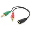 Adapter 3,5Mm-Ž/2X3,5Mm M