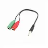 Adapter 3.5mm Stereo Jack-M<=>2x3.5mm Stereo Jack-Ž (Kopija)